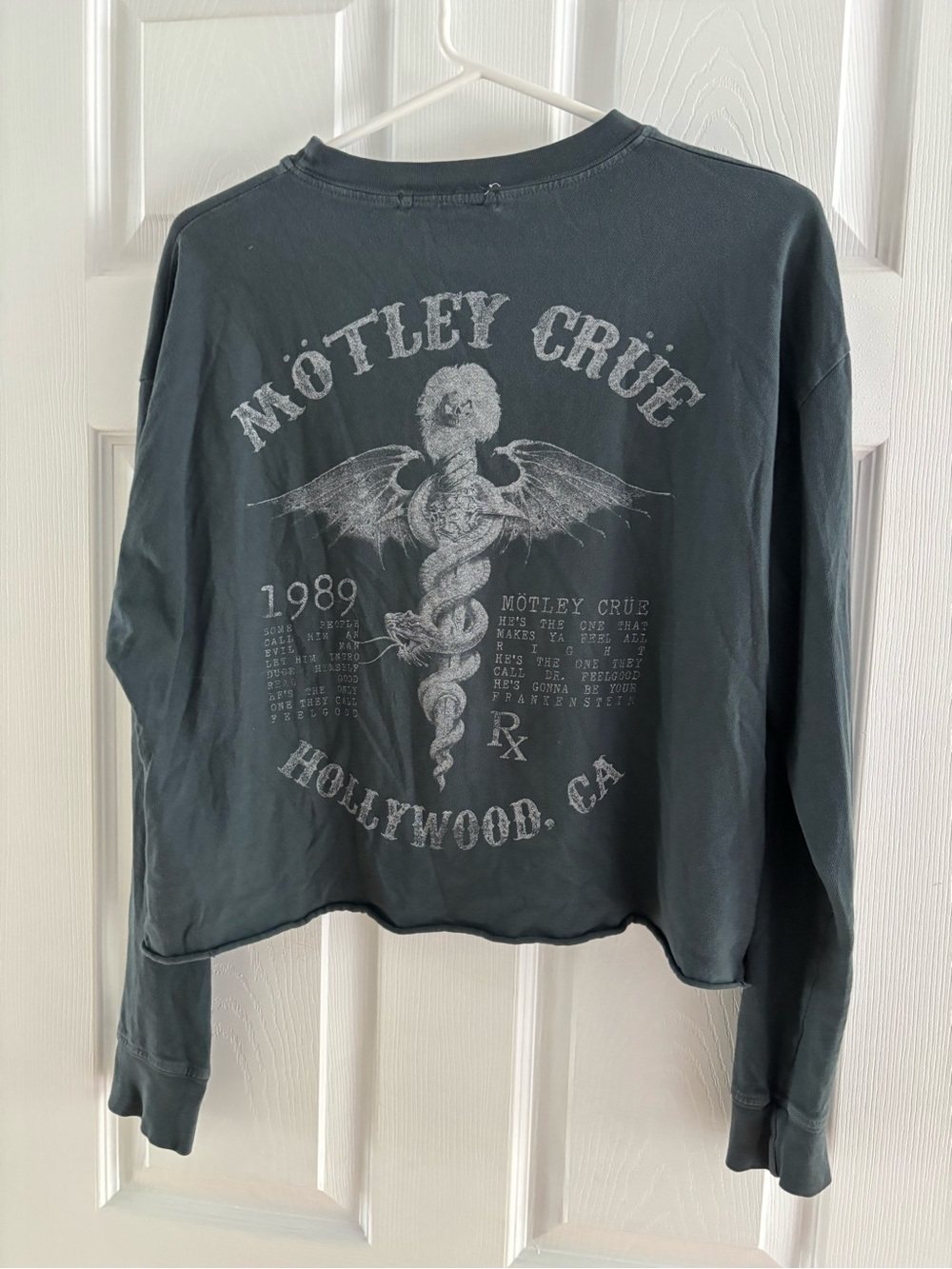 Daydreamer Charcoal Motley Crue Graphic Tee